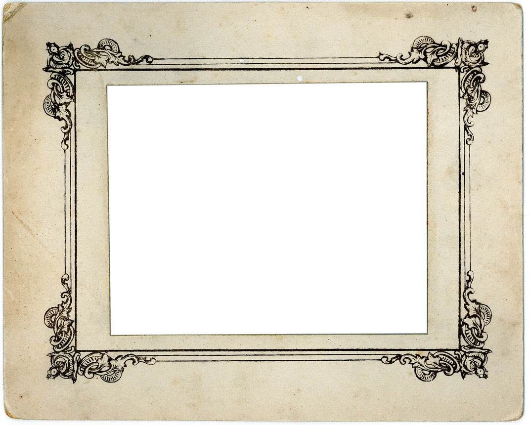 Vintage Border Frame Illustration